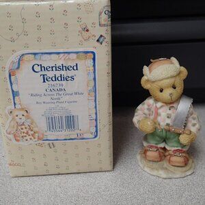 Canada "Riding Across The Great White North " Cherished Teddies